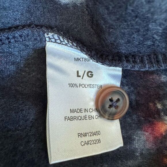 Thread Wave Mens Polar Fleece Overshirt with Long Sleeves size al NWOT - Picture 7 of 9